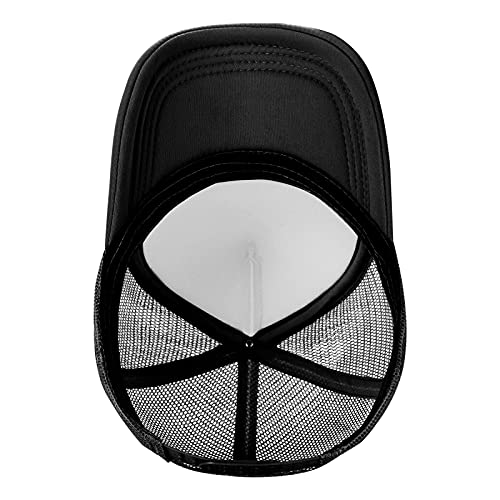 Funny Trucker Hats for Women Country Women's Trucker Hats Breathable Mesh Summer Caps Adjustable Pink Hats - color: Blam It All on My Roots-black