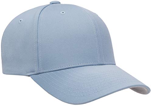 Flexfit Men's Athletic Baseball Fitted Cap - color: Carolina Blue, size: Large-X-Large