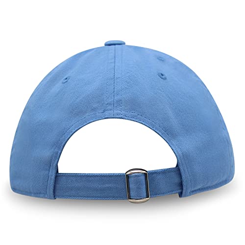 JPAK Bat-cat Premium Dad Hat Embroidered Cotton Baseball Cap Cat Kitty - color: Light Blue