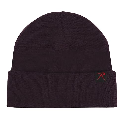 Rothco Deluxe Fine Knit Watch Cap - color: Maroon
