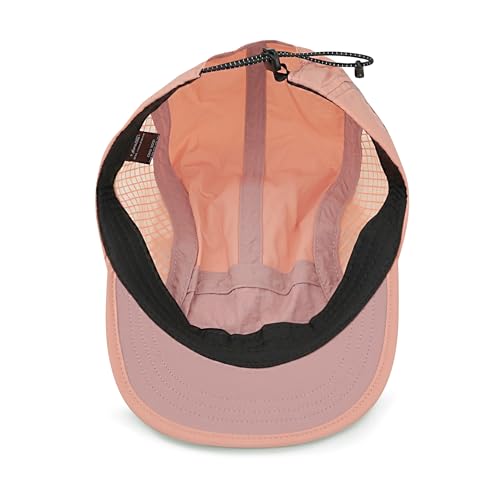 Clakllie Quick Dry 5 Panel Running Hat Breathable Mesh Hat Two-Tone Short Brim Hats Lightweight Baseball Cap Summer Sport Cap - color: Cdus-bssd2504-peach