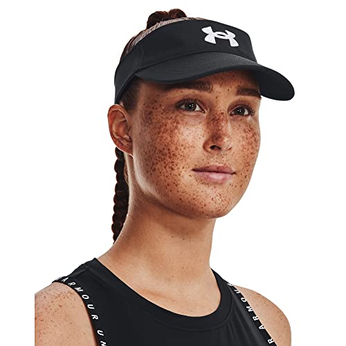 Under Armour Women's Blitzing Visor - color: (001) Black / / White