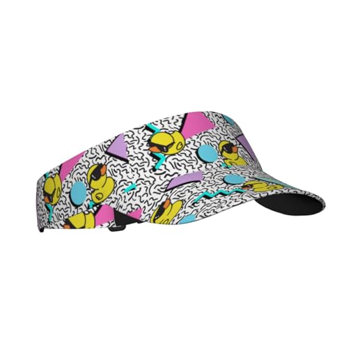 Sports Visor hat Adjustable Sun Cap for Women Men Running Golf Tennis - color: Black25