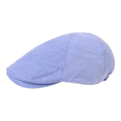 WITHMOONS Simple Newsboy Hat Flat Cap SL3026 - color: Blue, size: One Size