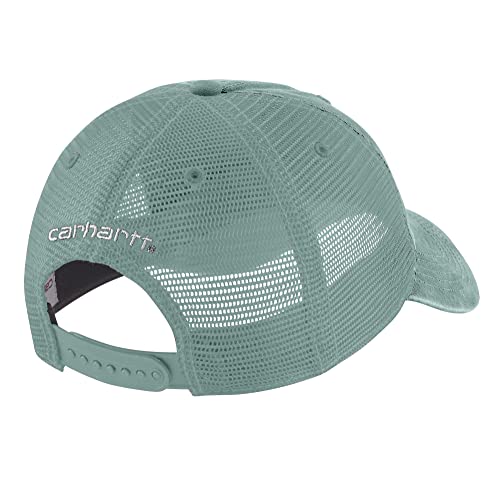 Carhartt Men's Buffalo Sandstone Meshback Cap - color: Blue Surf
