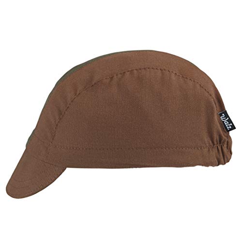 Walz Caps Nutmeg/Olive Cotton 3-Panel Cycling Cap (S/M)