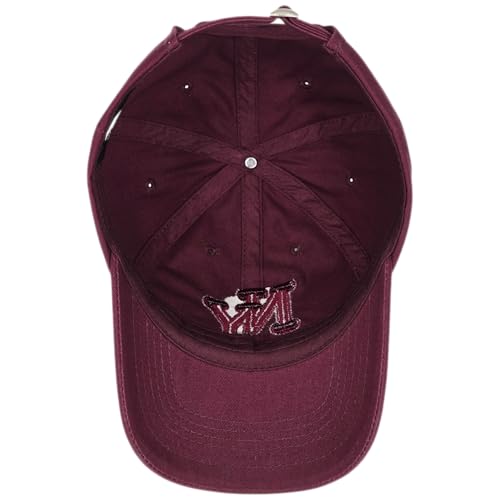 NY 3D Embroidered Dad Hat - New York Baseball Cap - color: Burgundy Burgundy