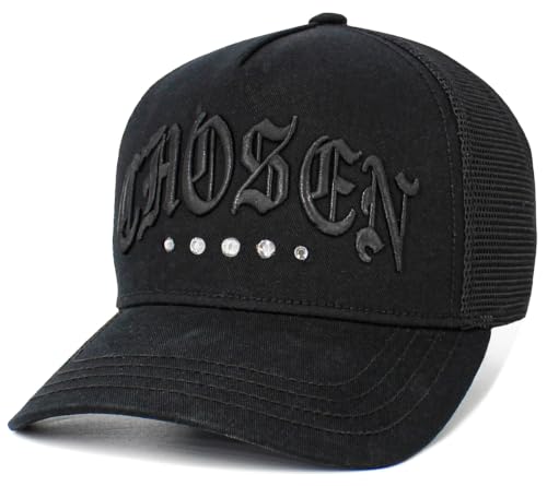 KBETHOS Daddy Dad Hat Pineapple Vacation Baseball Cap Vintage Distressed Classic Polo Style Adjustable - color: Black Black Chosen Rhinestone Mesh