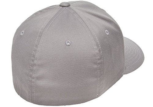 Flexfit Wooly Combed Twill Cap 6277 - color: Silver, size: One Size