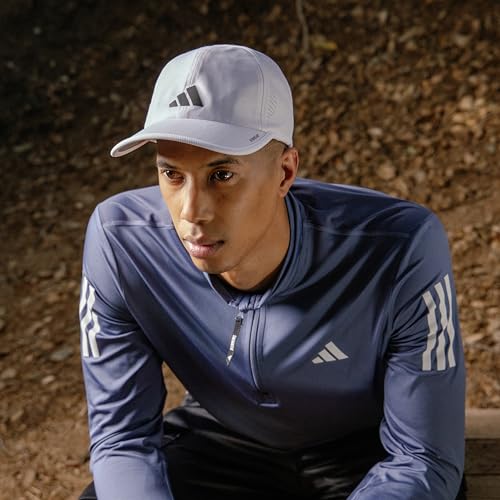 adidas Men's Superlite Hat - color: Grey Six/Silver Metallic/3