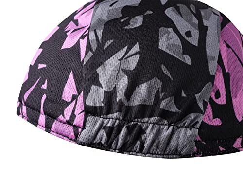 Canadian Flag Cycling Cap - Polyester Cycling Hat-Under Helmet - Cycling Helmet Liner Breathable&Sweat Uptake - color: C17