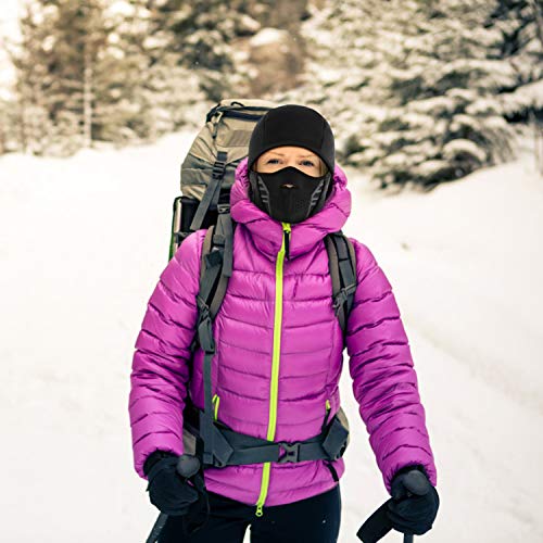 IRELIA Winter Windproof Fleece Ski Mask Balaclava Headwear Motorcycle Thermal Face Mask Bandanas