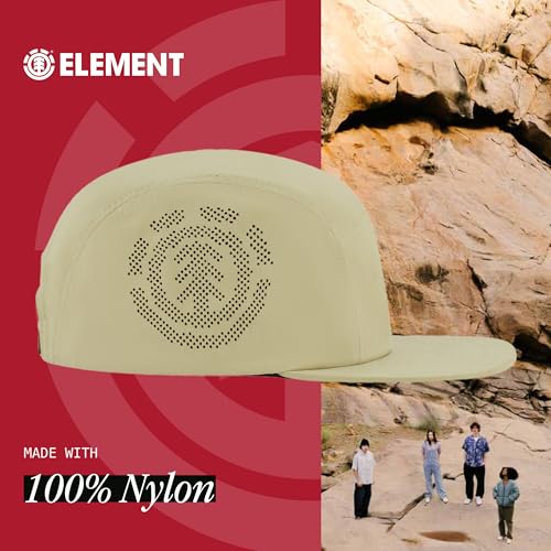 Element Unisex Adult Element Camper Hat, Adult Strapback with Slight Curved Brim - color: Light Green
