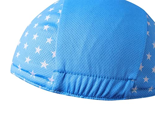 Funny Cycling Cap - Polyester Cartoon Cycling Hat-Under Helmet - Cycling Helmet Liner Breathable&Sweat Uptake - color: B9