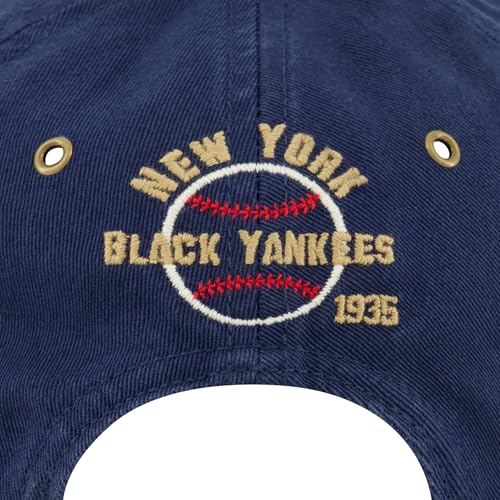 Blue Marlin Dad Hat, Adult Cotton Baseball Cap with Curved Brim, One Size. - color: New York Black Yankees