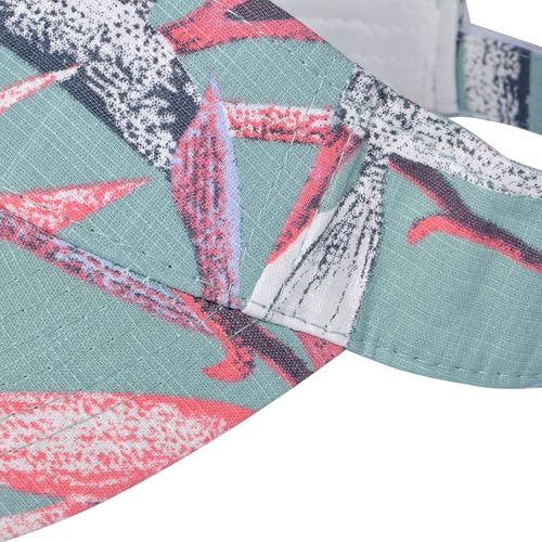 ZLYC Print Sports Sun Visors for Women Girls - color: Light Blue