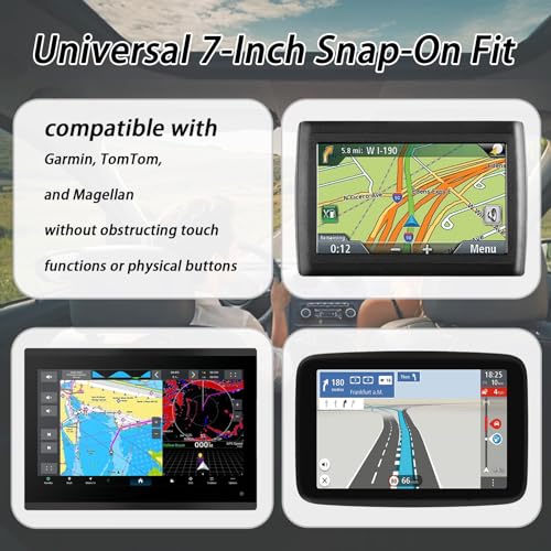 Anti-Glare Car Navigation GPS Sun Shade with Deep Hood Shield