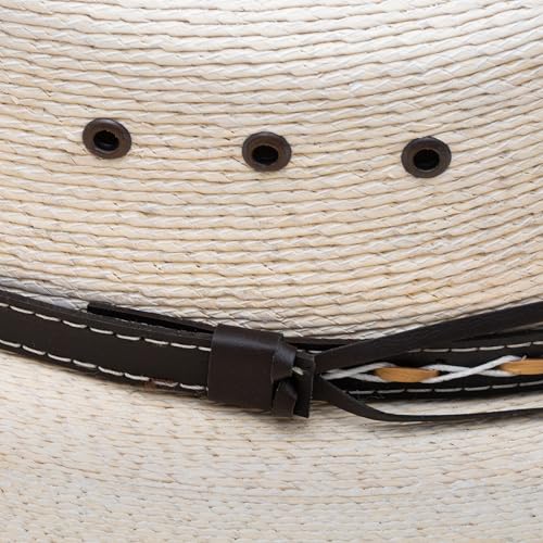 Stetson SSSQRE-7940 Square Eyelets Reg Oval Hat - size: 7 1/4