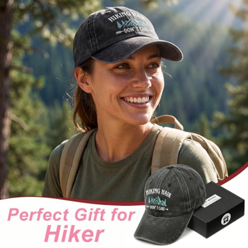 Mens Hat - Gifts for Birthday Christmas Fathers Day - color: Hiking 1 Black