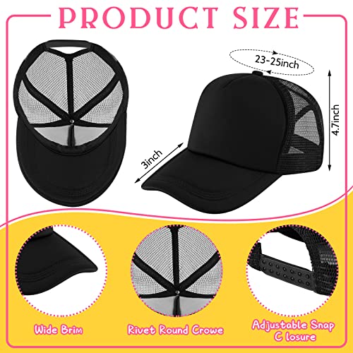 Hercicy 40 Pack Blank Trucker Hat Bulk - color: Multicolor
