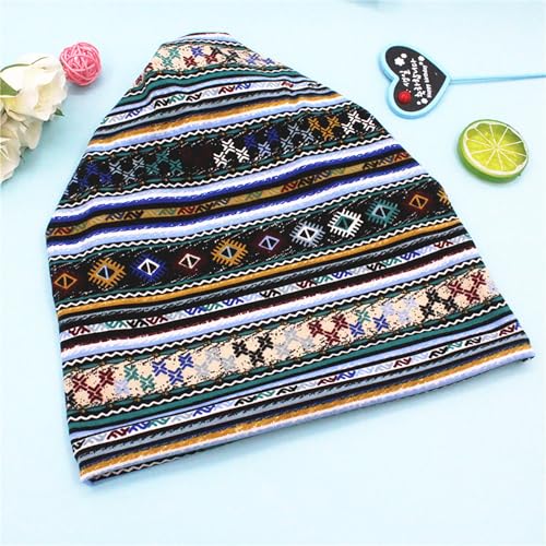 Tergy 4/10/12 Pieces Unisex Beanie Hats for Men Women Slouchy Beanie Hip-Hop Caps Lighweight Soft Skull Caps for Chemo Sleep - color: 10 Colors