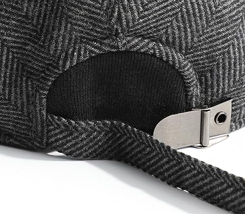 Sumolux Mens Newsboy Hat Flat Cap Gatsby Lvy Irish Hats Driving Cabbie - color: A Grey