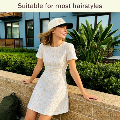 Womens Trucker Hat|Best Mom Ever Embroidery Adjustable Hat for Women from Daughter Son - color: Beige/Black1