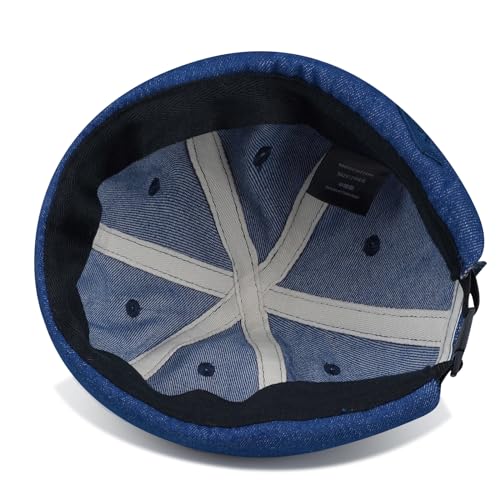 Clakllie Warm Brimless Hat Knitted Skull Cap Docker Hat Soft Beanie Worker Hat Rolled Cuff Sailor Fisherman Leon Hat - color: Cdus-hbmh1-royal Blue