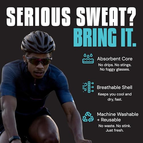 SweatHawg Sweat Hat Liner Insert | 2X Absorbency Cap Liner & Shaper for All Hats | Lightweight Ultra-Wicking and Cooling - color: Charcoal, style: Single Layer Cap Insert