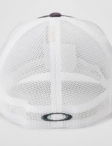 Oakley Mens Oakley Golf Cresting Trucker - color: Forged Iron/White, size: Large-X-Large