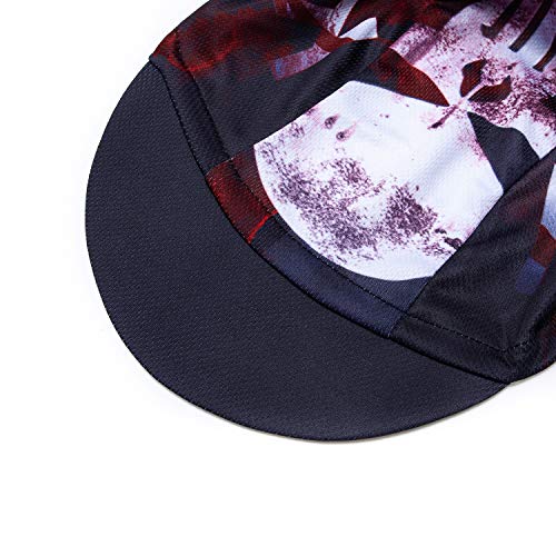 JPOJPO Cycling Cap Men Women Bike Hat Helmet Inside - color: Cd2424