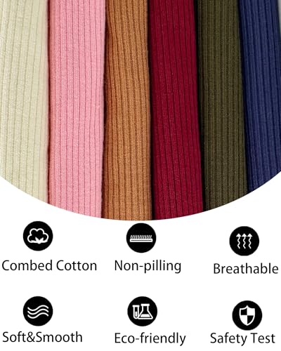 vidsel Slouchy Beanie Hats for Women & Men Cotton Knit Cuffed Skull Cap - color: 1-navy Blue