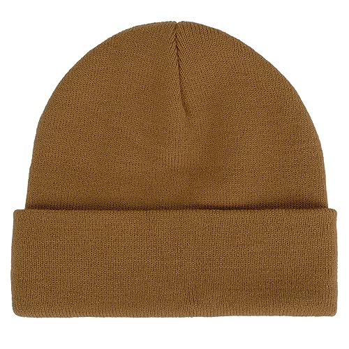 Rothco Deluxe Fine Knit Watch Cap - color: Work Brown