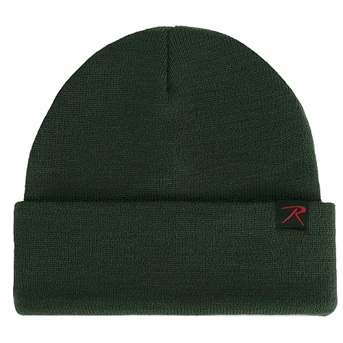 Rothco Deluxe Fine Knit Watch Cap - color: Hunter Green
