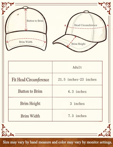 TOPACC Cowboy Hats for Women Western Trucker Hat for Country Concert - color: K Brown