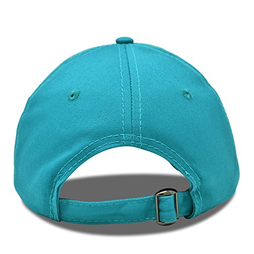 DALIX Baseball Cap Dad Hat Plain Men Women Cotton Adjustable Blank Unstructured Soft - color: Teal
