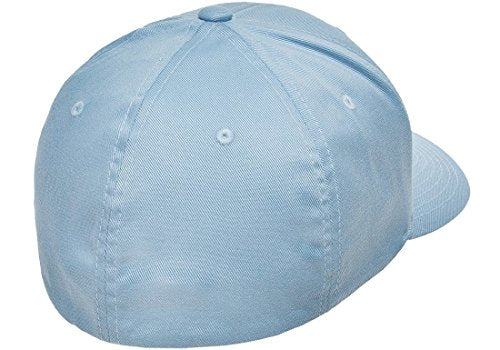 Structured Wool Baseball Cap with Stiff Peak by Nordic Training Gear - color: Carolina Blue, size: Large