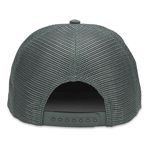 AMERICAN NEEDLE Miller High Life Beer Patch Unisex Adjustable Snapback Baseball Hat - color: Dark Green/White