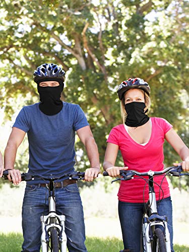 SATINIOR 6 Pcs Ski Balaclava Men Full Face Cover Mask - color: Black