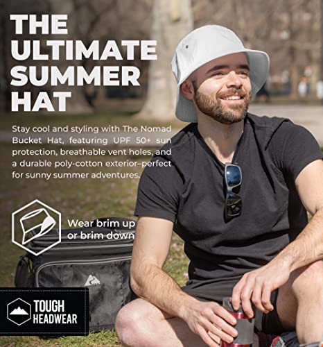 Summer Bucket Hat for Women - Fisherman Hat - Beach Bucket Hats for Men - Women's Summer Hat - Bucket Sun Hats for Protection - color: White, size: Large - Extra Large