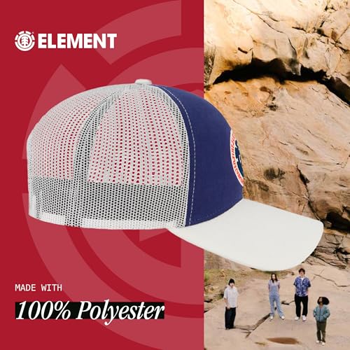 Element Unisex Adult Trucker Hat, Adult Baseball Cap with Curved Brim - color: Navy