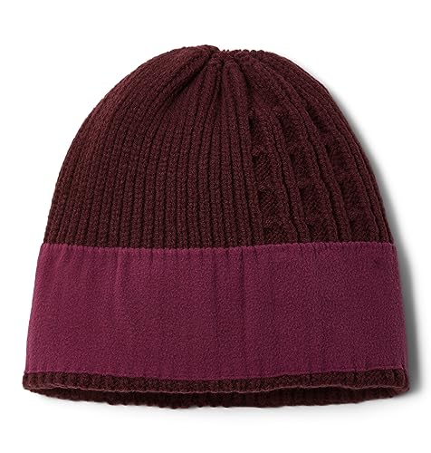 Columbia Agate Pass™ Cable Knit Beanie - color: Marionberry