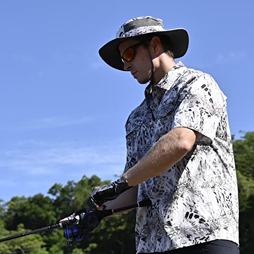 KastKing Sol Armis UPF 50 Boonie Hat for Sun Protection,Men Women - color: Silver Mist