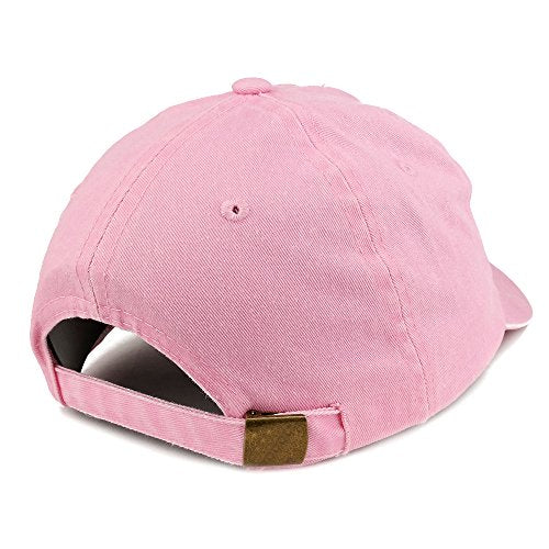 Trendy Apparel Shop Las Vegas NV Embroidered Pigment Dyed Washed Baseball Cap - color: Pink