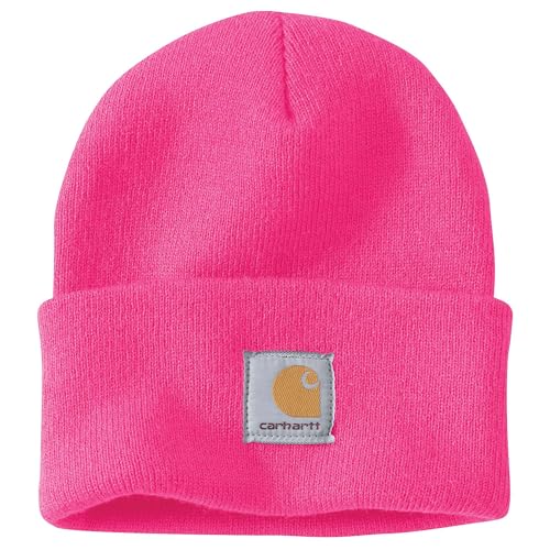 Carhartt Men's Iconic A18 Watch Cap Beanie - color: Pink Glow