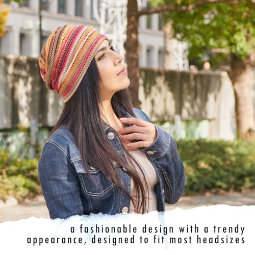 CHARM Men Summer Beanie Knit - color: Light Blue