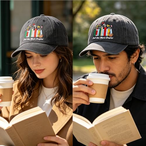 Book Lover Gifts, Books Baseball Hat, Reading Gifts For Readers Book Lovers - color: Book Lovers Gifts Black
