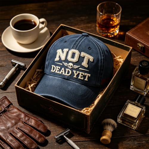 DD-214 Not Dead Yet Veteran Caps, Patriotic Baseball Cap, Patriotic Veteran Day Gifts for Retired Soldiers - color: Burgundy