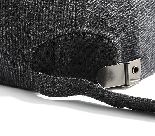 Sumolux Mens Newsboy Hat Flat Cap Gatsby Lvy Irish Hats Driving Cabbie - color: C Grey