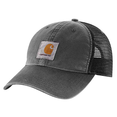 Carhartt Men's Buffalo Sandstone Meshback Cap - color: Black
